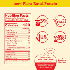 BBfL Shake prebiotics display signals daily digestive support with fiber focus.