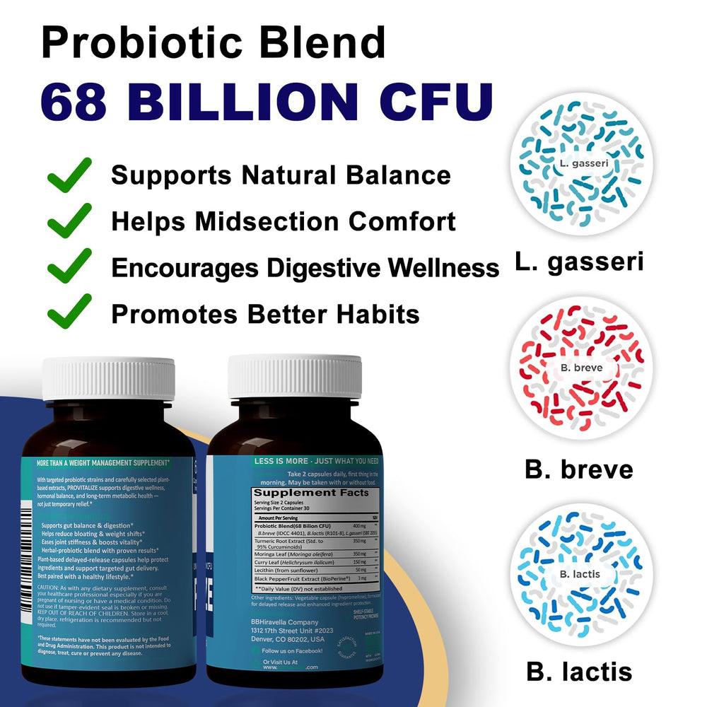 BBHiravella Prorevive capsules-closeup highlighting vegan delayed-release formula