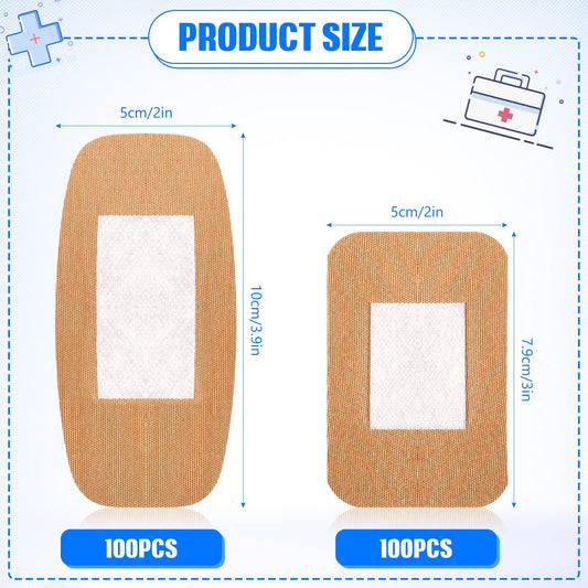 BBTO 3x2 inch bandage large wrap for fingertip coverage