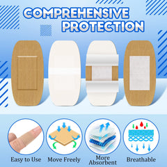 BBTO breathable bandages provide comfortable protection during workouts