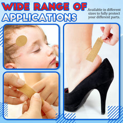 BBTO daily-use bandages in assorted lengths support quick fixes