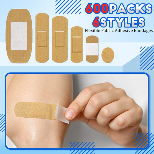 BBTO elastic fabric bandages multi-size pack ready for travel and sport