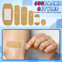 BBTO elastic fabric bandages multi-size pack ready for travel and sport