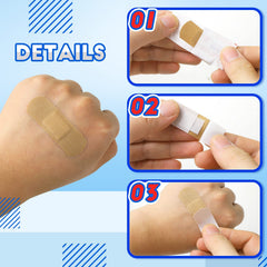 BBTO individually wrapped bandages ideal for travel and hygiene