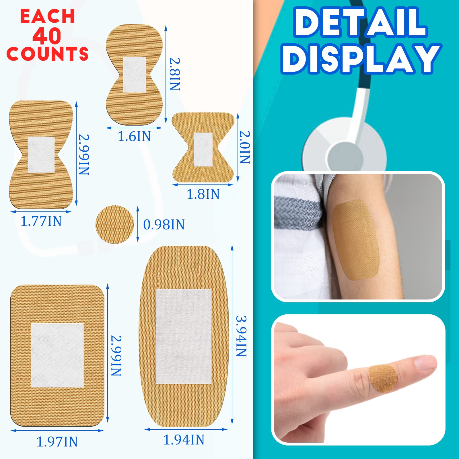 BBTO knuckle elastic bandages provide snug wrap and durable protection