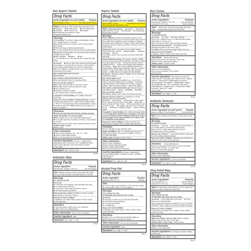Be Smart Get Prepared compact storage case ready for vehicle or bag.