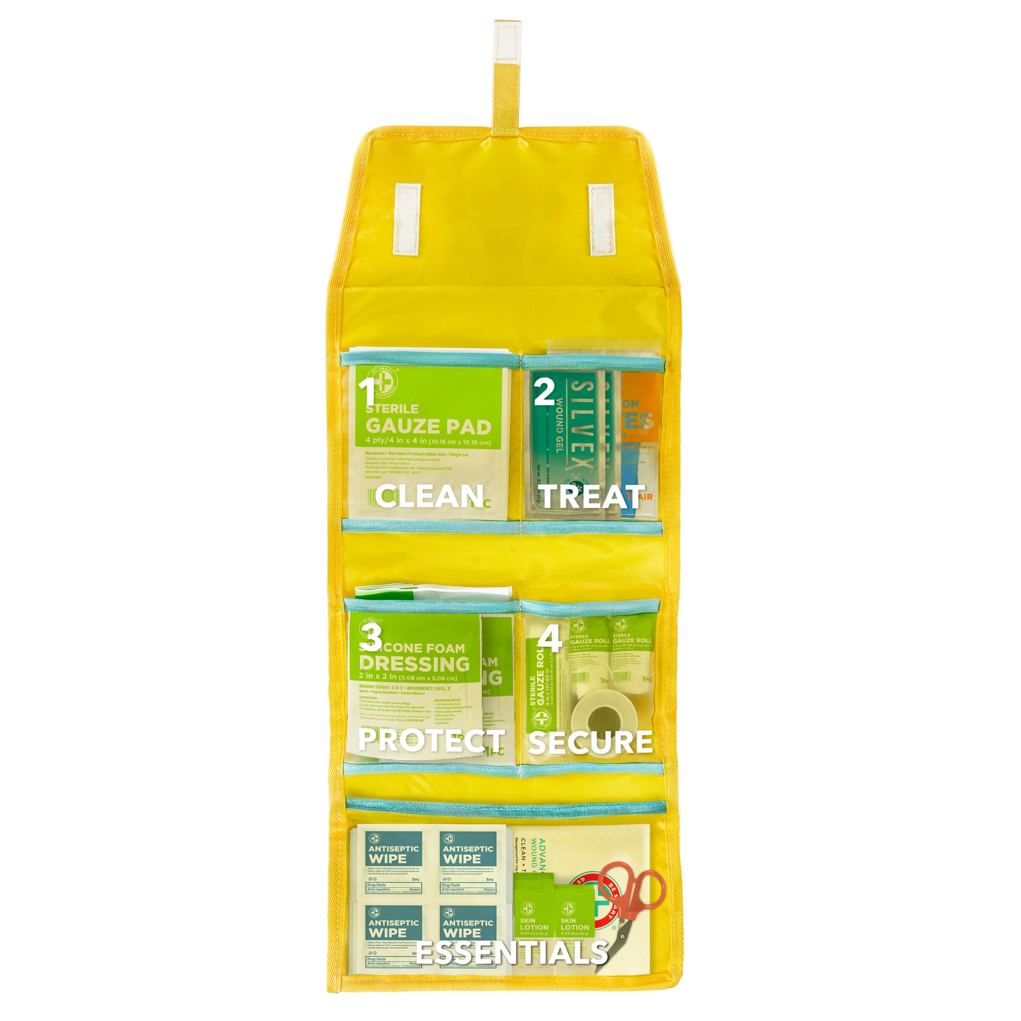 Be Smart Get Prepared Tender Lovin SILVEX wound gel protects skin and manages moisture.