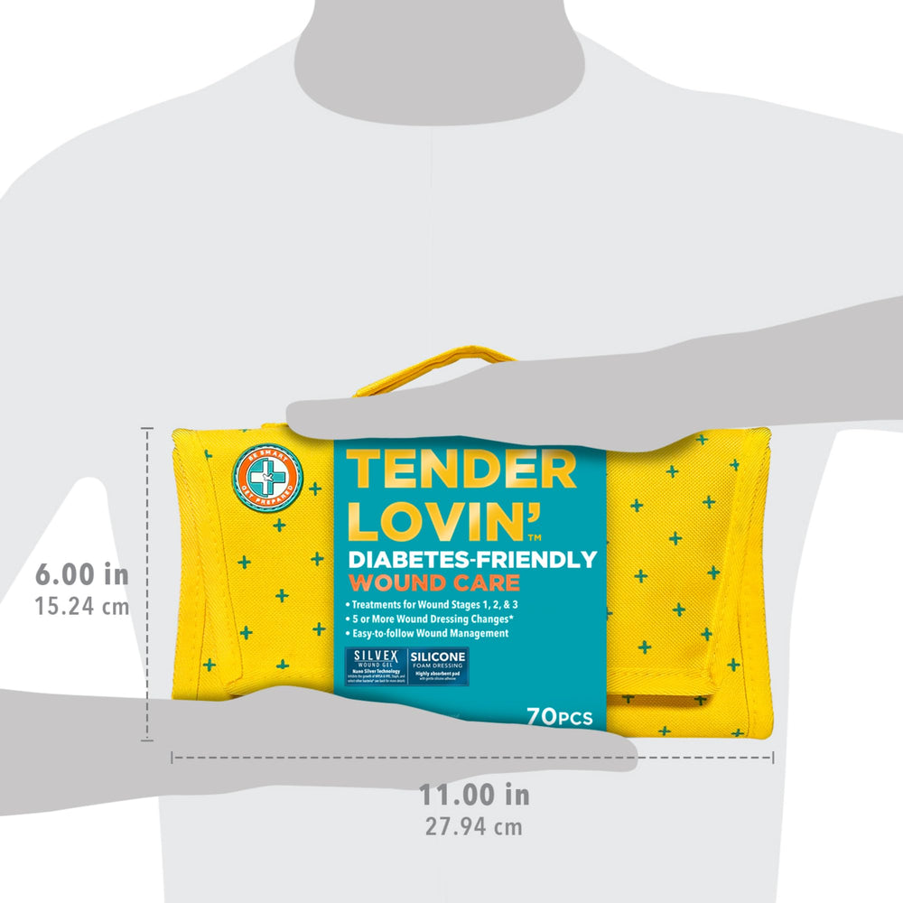 Be Smart Get Prepared Tender Lovin sterile gauze roll for extended coverage.