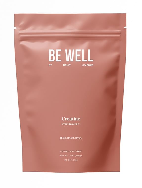 Be Well Creatine bottle with Creavitalis supports daily energy.