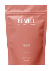 Be Well Creatine bottle with Creavitalis supports daily energy.
