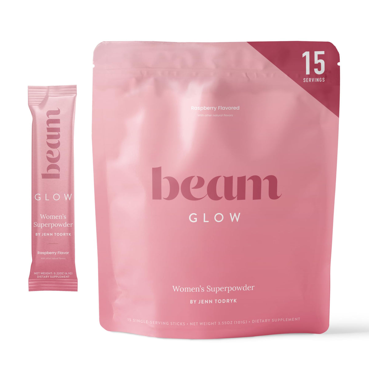 Beam Glow hormone balance bottle for daily wellness