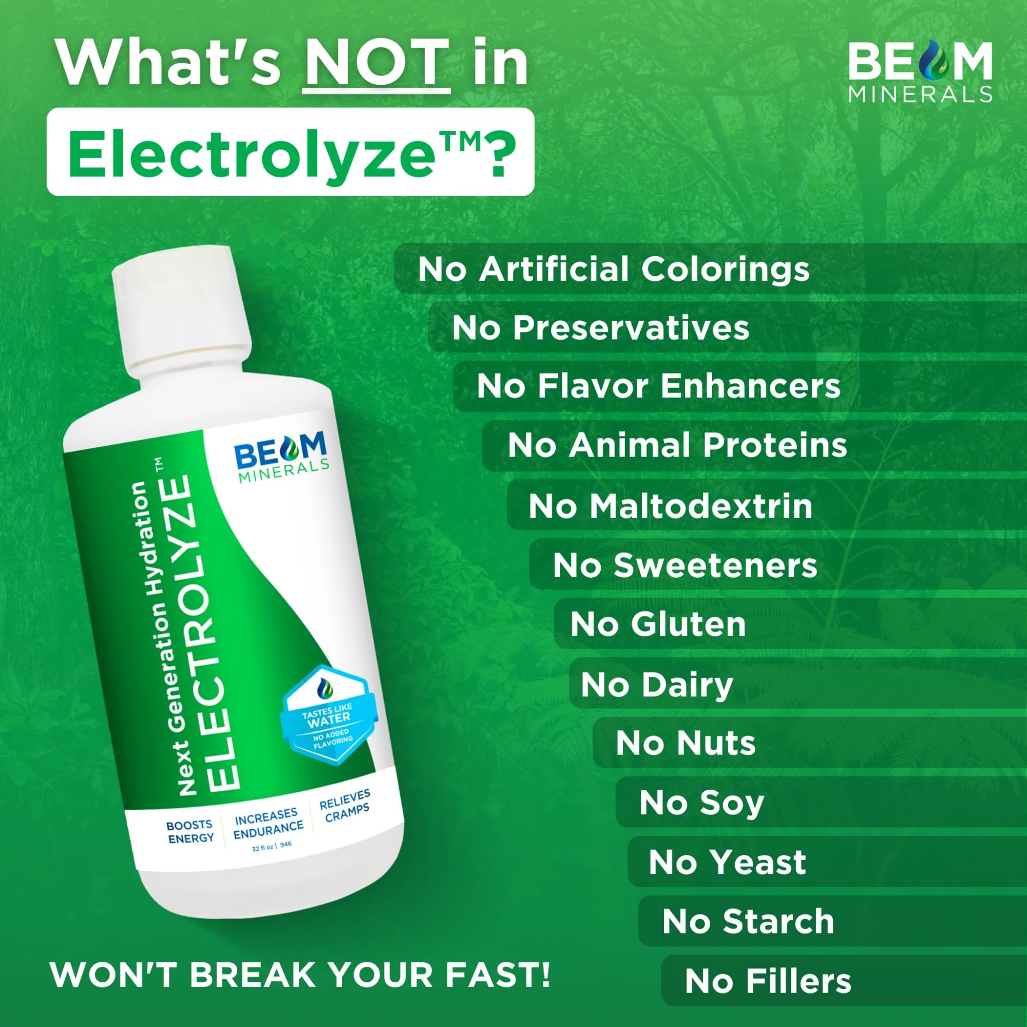 BEAM Minerals Electrolyze stirred into coffee or tea for seamless replenishment.