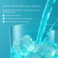 Beam Pre Workout Powder shaker image shows convenient on-the-go hydration and performance support anytime during workouts