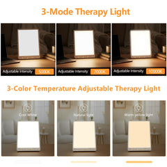 Beamhaus daylight lamp brightening a home office