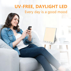 Beamhaus ultra-thin therapy light in slim profile