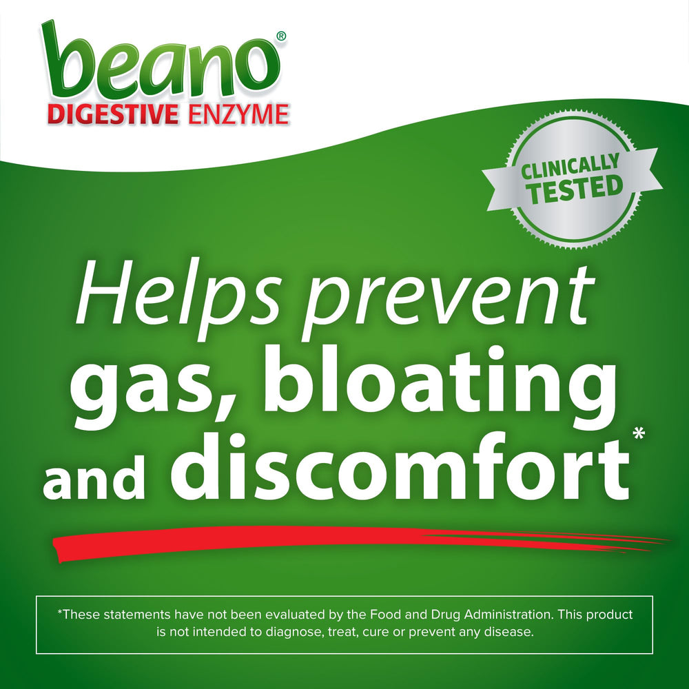 Beano pack-of-six-boxes represents convenient multi-pack packaging
