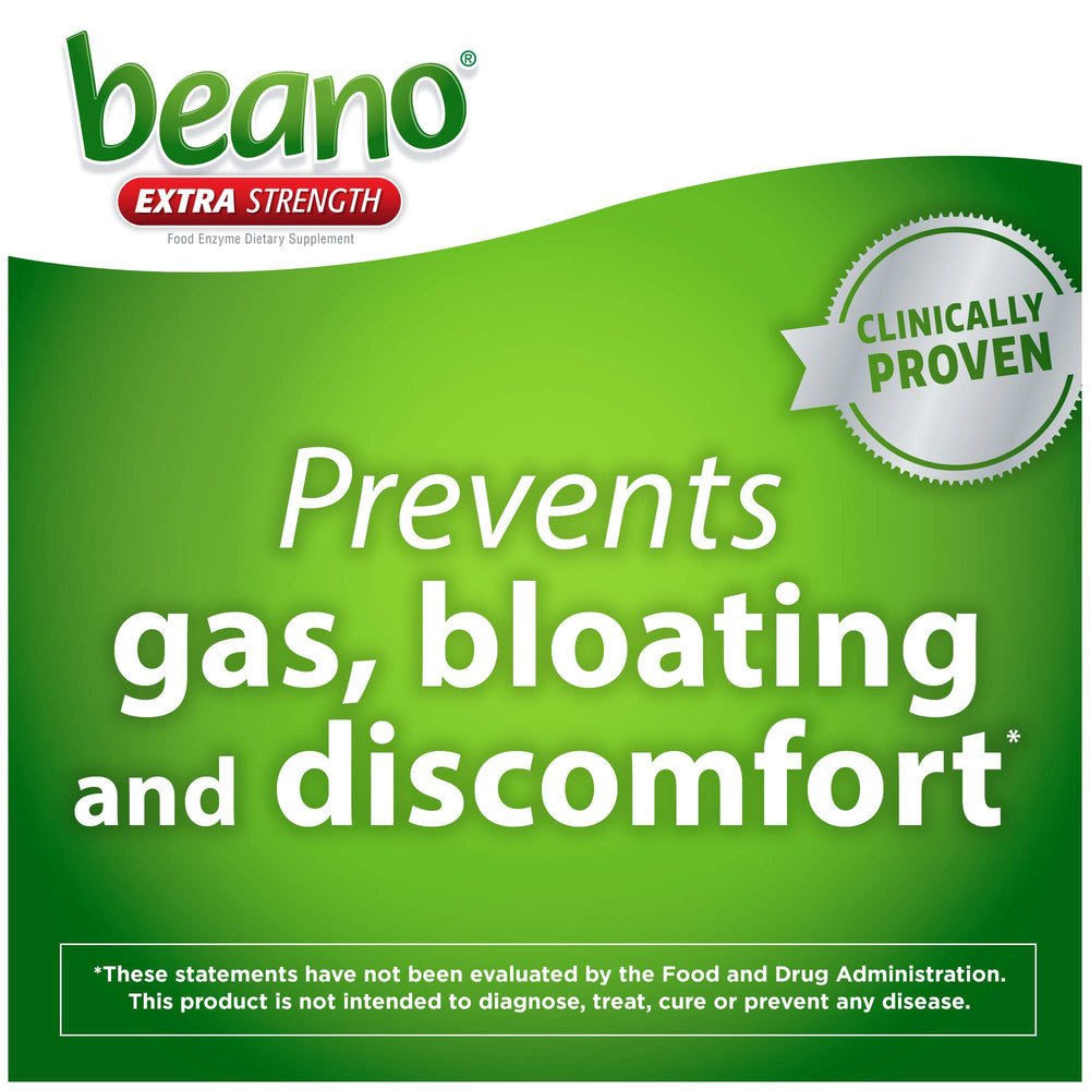 Beano Ultra 800 bottle cap securely closed for travel