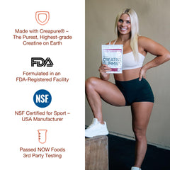 Bear Balanced Creatine Gummies clean ingredients panel