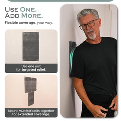 Bear Brush backscratcher combo bristles pack for flexible comfort