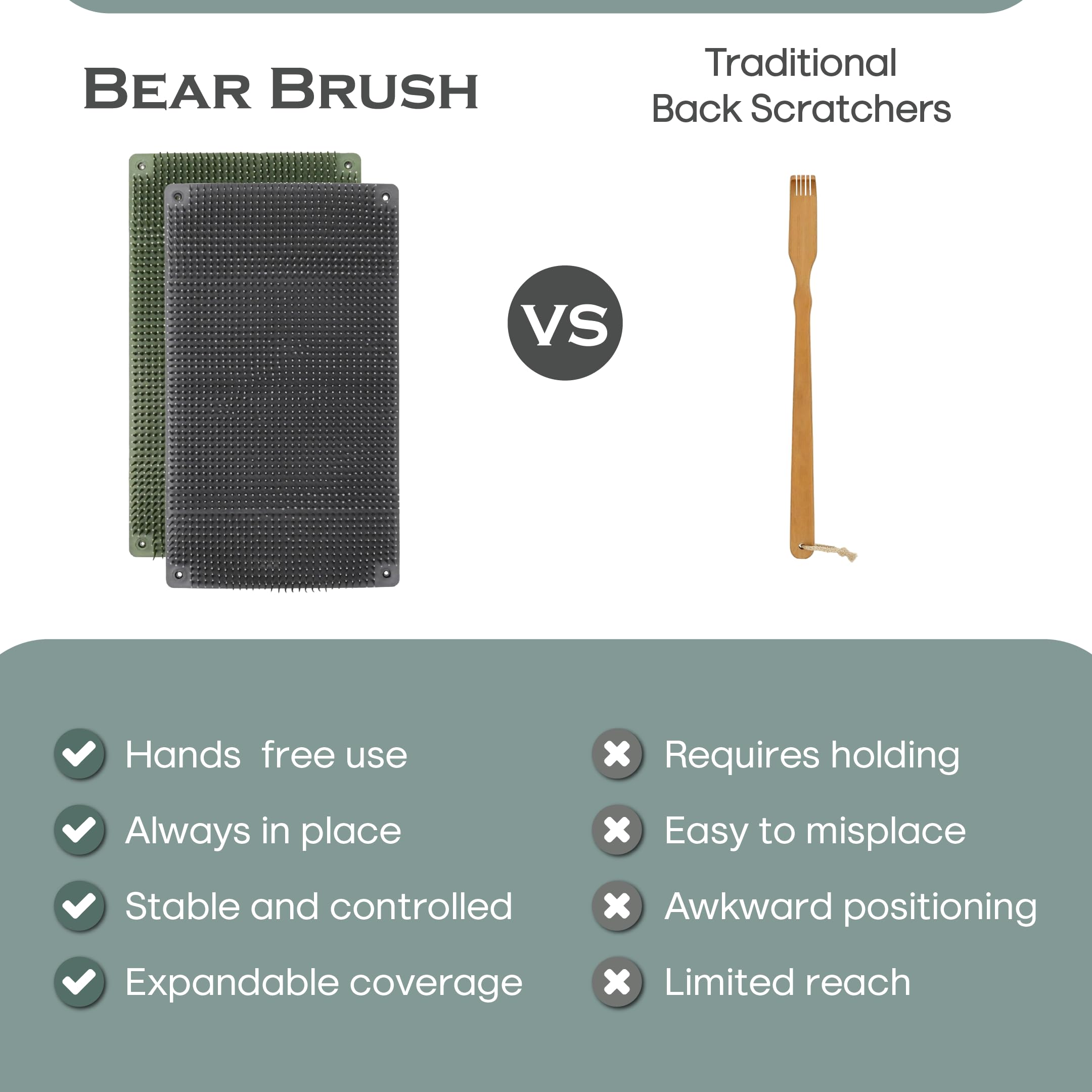 Combo pack from Bear Brush with two bristle options