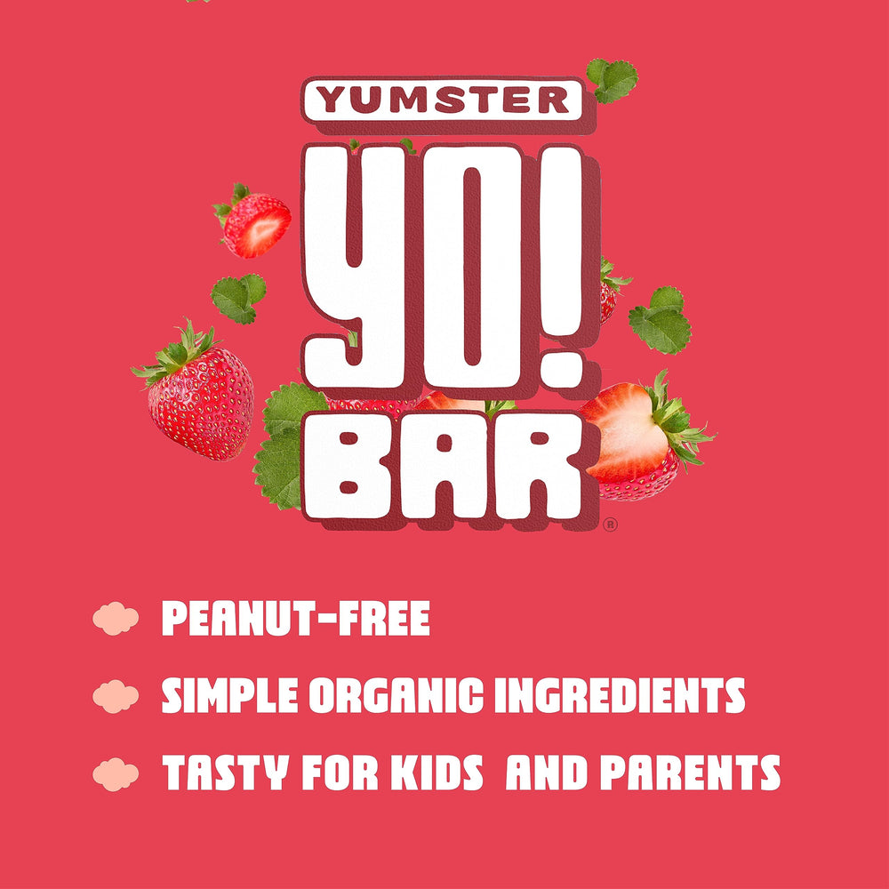 Bearded Brothers Yo! Bar packaging on the go, convenient school lunch.