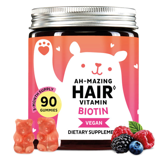 Bears with Benefits Biotin Gummies support healthier hair growth and nails