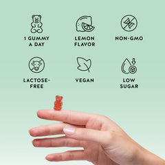 Bears with Benefits Immune Gummies vegan formula ready for everyday wellness.