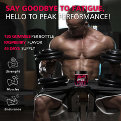 BEAST BITES Creatine Gummies 135-count pack for long-term training goals.