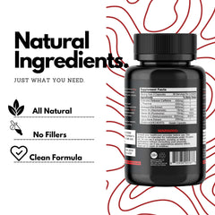 Beast Mind label front packaging provides clear branding and dosage information.