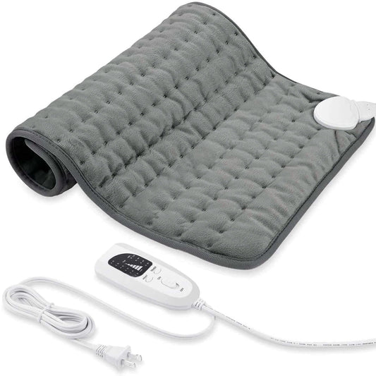 BEAUTIKEN heating pad on back and neck for soothing relief