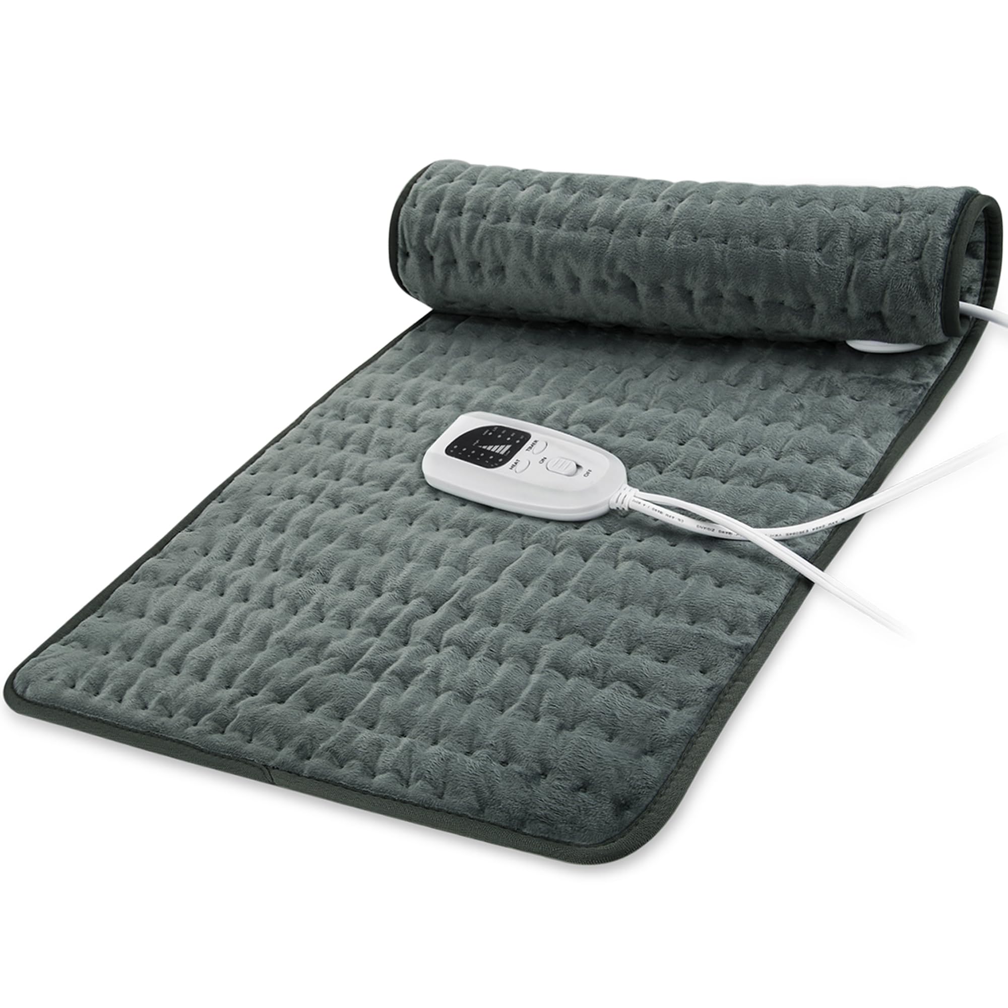 BEAUTIKEN Electric Heating Pad back provides soothing warmth for tired back muscles.