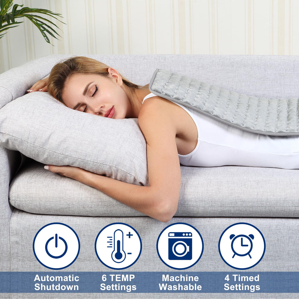BEAUTIKEN Electric Heating Pad shoulders relaxes shoulder stiffness with heat.