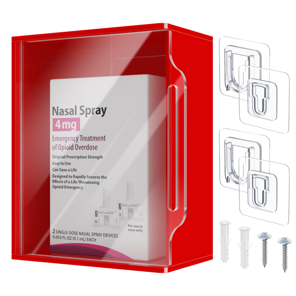 Beautyflier high-visibility cabinet front cover displaying emergency kits clearly
