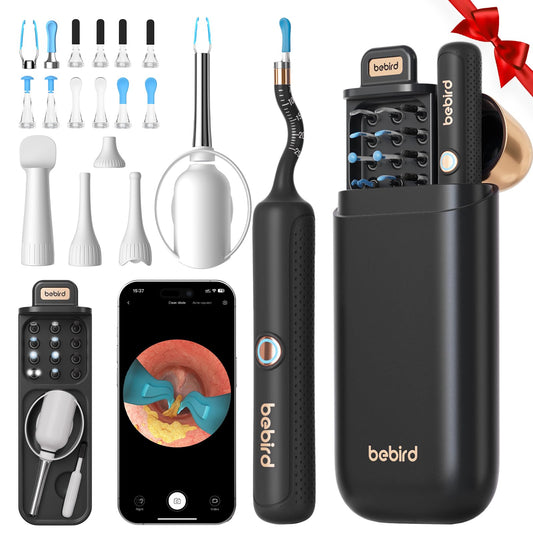 BEBIRD Earsight Plus R37R camera close-up for crystal-clear ear view and safe inspection.