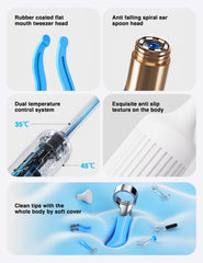 BEBIRD Earsight Plus replaceable attachments expand versatile ear, nose, and throat checks.