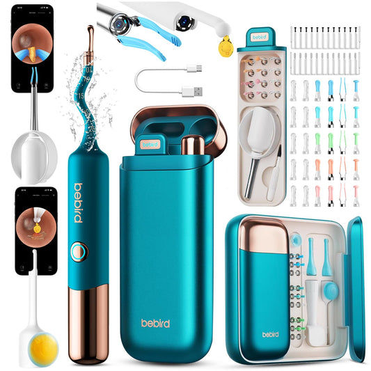 BEBIRD Earsight Ultra with 2K camera view to guide safe ear cleaning