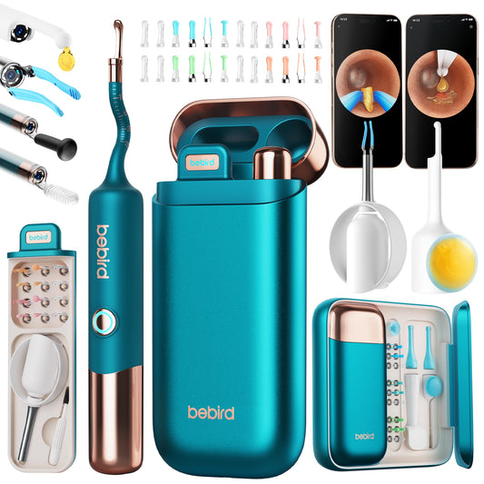 BEBIRD Earsight Ultra camera view for real-time ear inspection at home