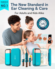 Slim 3.6mm tip for gentle insertion and comfortable cleaning with BEBIRD