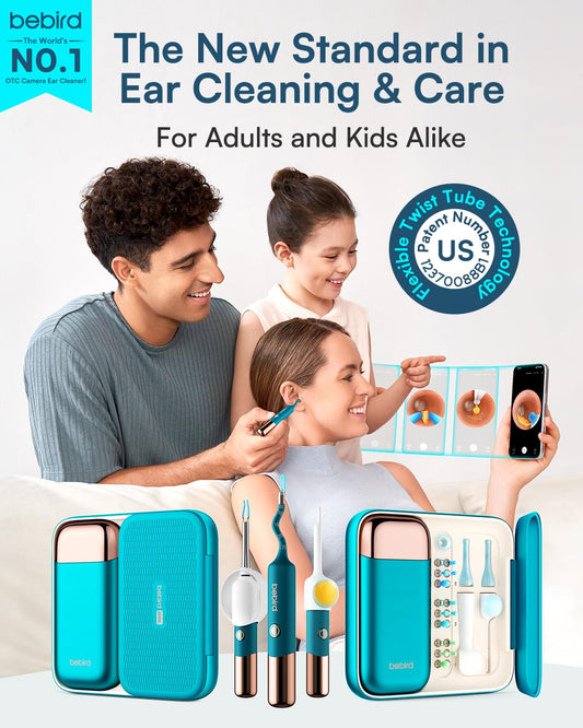 BEBIRD Earsight Ultra wireless battery enables up to 90 minutes of cordless cleaning