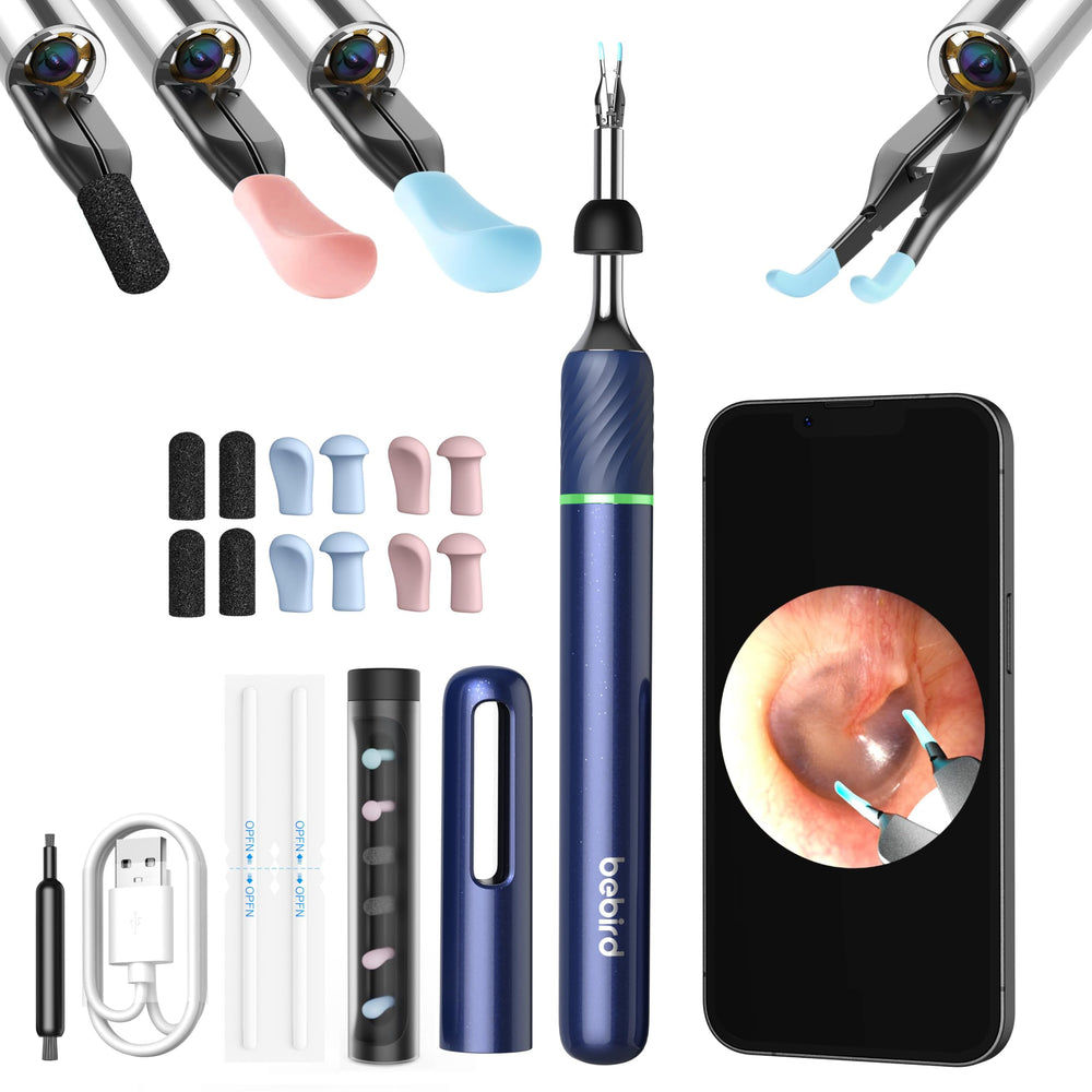 Bebird Pro Note5 camera view provides clear visuals for safer ear maintenance