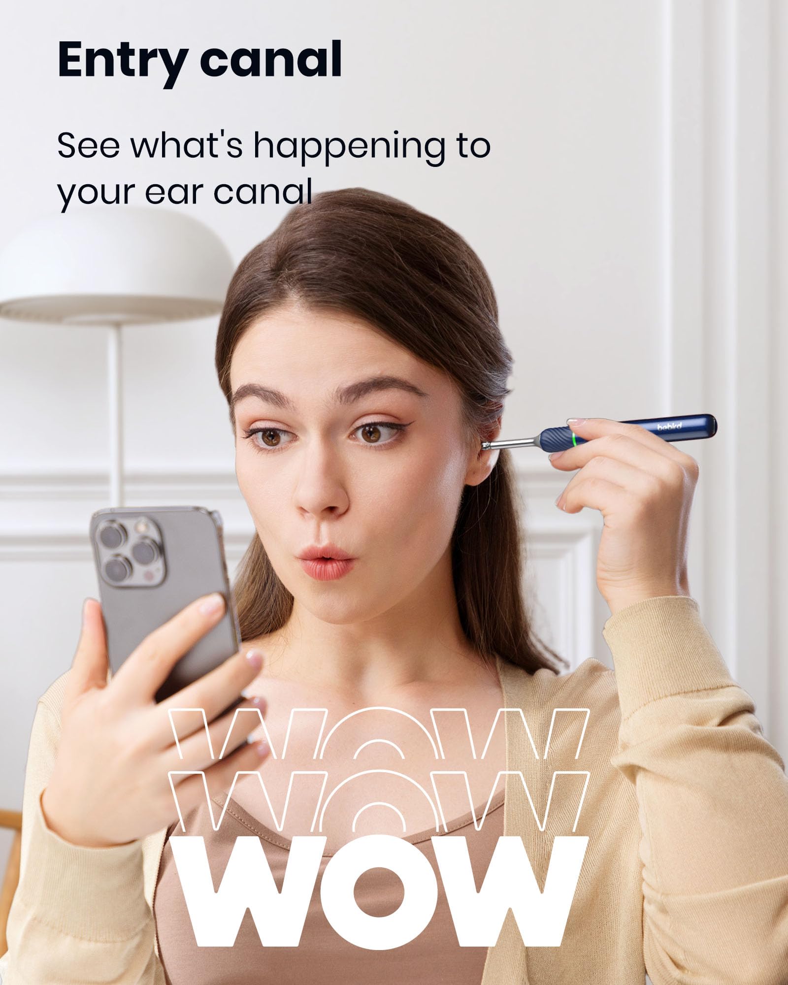 Bebird Pro Note5 long-lasting battery supports extended cleaning sessions