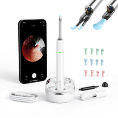 Bebird Pro Note5 Pro visual wax removal tool showing setup for gentle ear care.