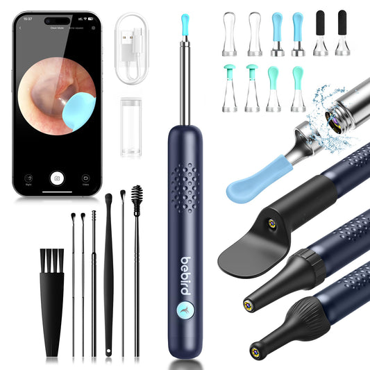 BEBIRD R1 ear scope wide view for clearer ear canal inspection and safety checks.