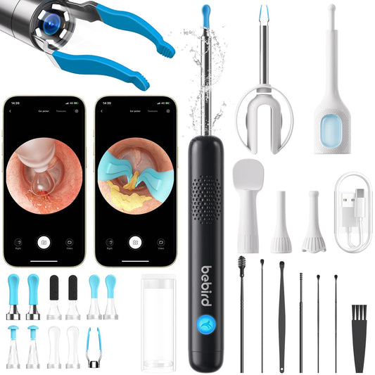 BEBIRD R1 Ultra ear wax removal camera provides clear at home inspection view.