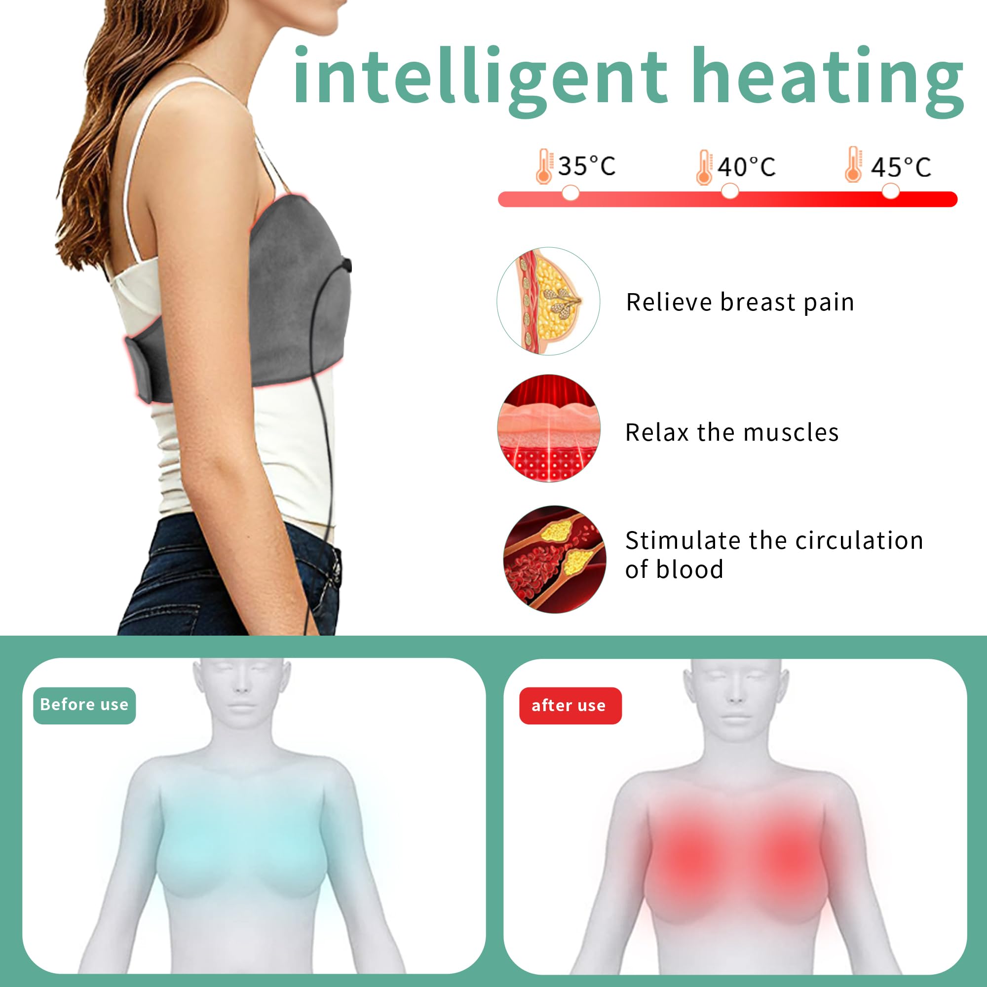 BEDHUM red light therapy belt for comfort and relaxation.