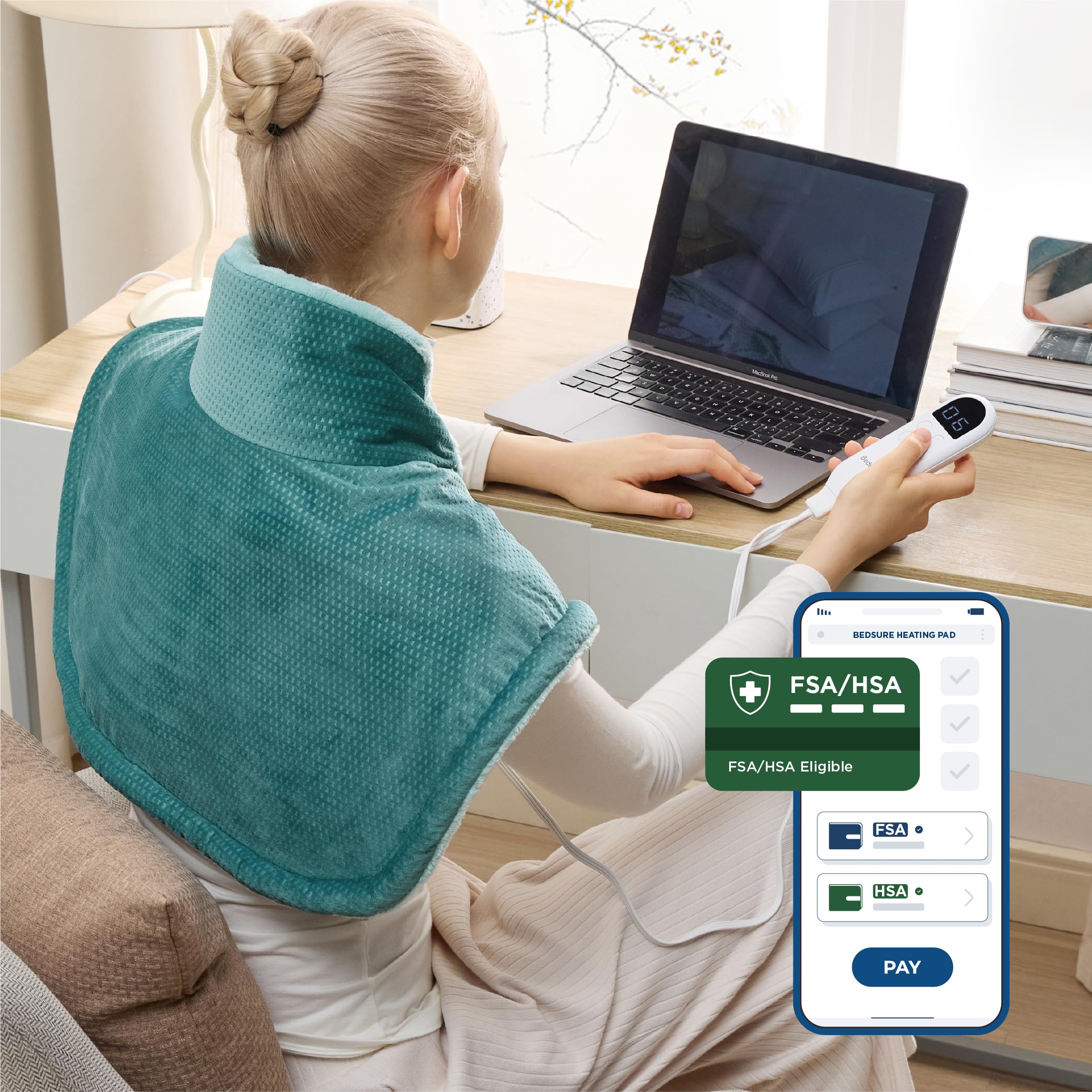 Bedsure energy-efficient 80W design stays warm without high electricity use