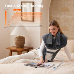 Bedsure quick on/off snap buttons keep the pad secure during daily tasks