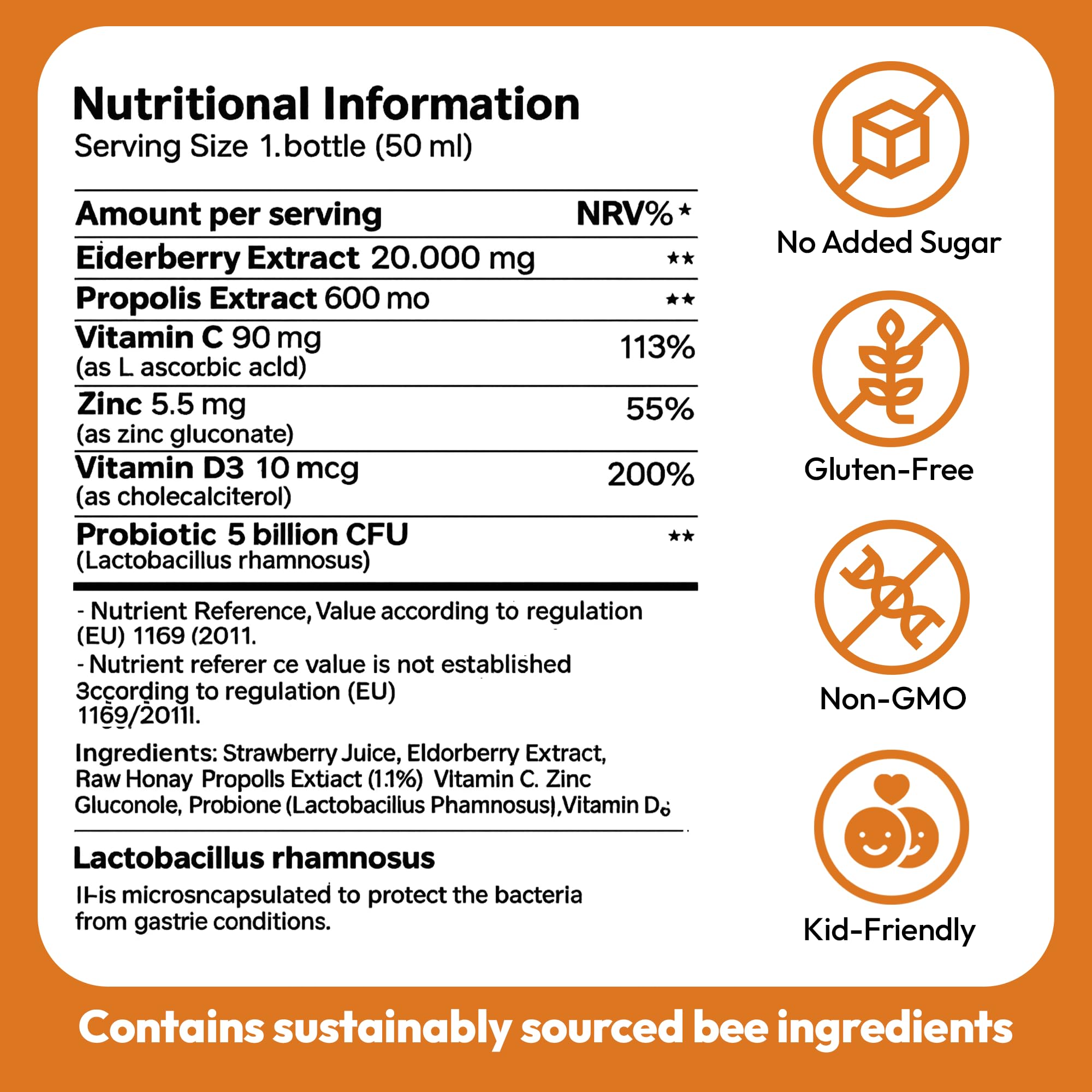 Bee and You Kids Propolis Shot founder Dr. Asli Samanci signals quality and care.