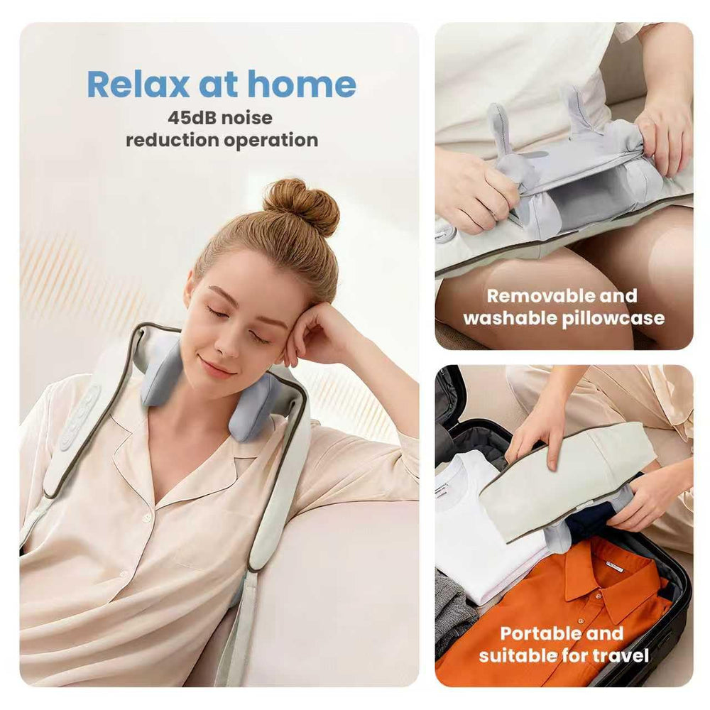BeeChip hands free mode enables multitasking while soothing shoulders