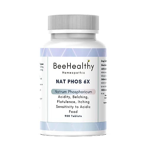 BeeHealthy Natrum Phosphoricum 6X jar front for easy homeopathic use